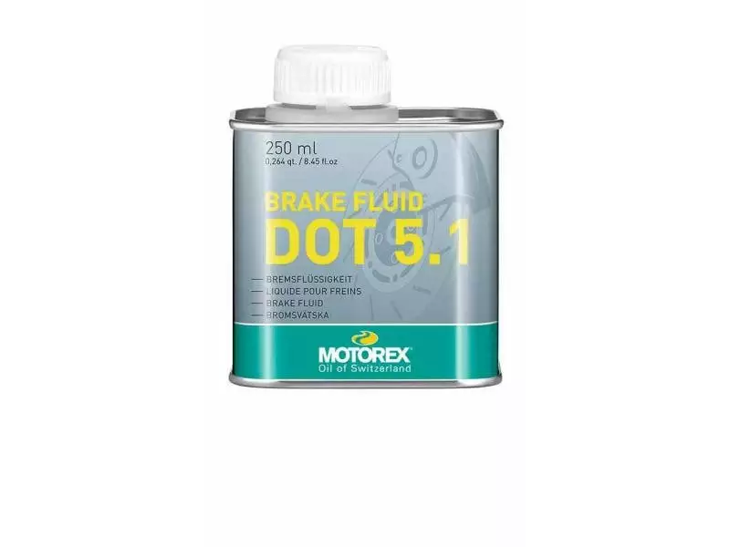 Motorex Bremsflüssigkeit BRAKE FLUID DOT 5.1, 250 ml 1 Motorex Bremsflüssigkeit BRAKE FLUID DOT 5.1, 250 ml