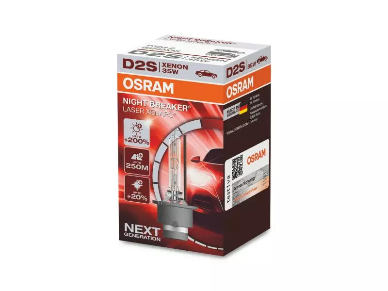 OSRAM D2S XENARC NIGHT BREAKER LASER PKW 1 OSRAM D2S XENARC NIGHT BREAKER LASER PKW