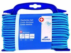 Meister Gummi-Spannseil Ø 6 mm, 20 m, 120 kg, Blau