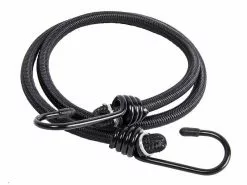 Meister Gummi-Spannseil Ø 10 mm, 80 cm, 80 kg, Schwarz