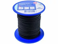 Meister Gummi-Spannseil Ø 2,8 mm, 25 m, 25 kg, Schwarz
