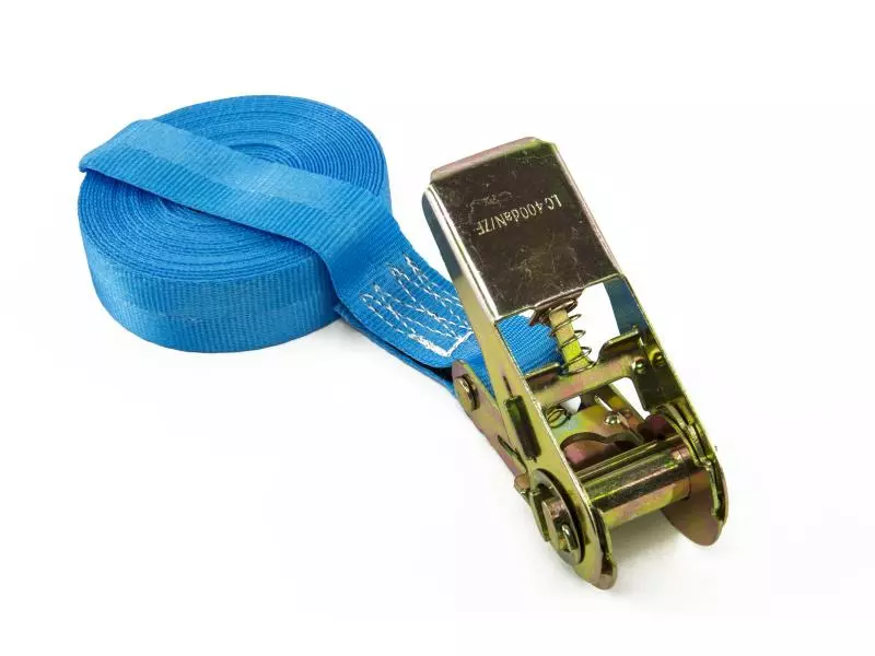 Zurrfix Umreifungsgurt 25 mm x 10 m mit Rasche, 800 daN 1 Zurrfix Umreifungsgurt 25 mm x 10 m mit Rasche, 800 daN