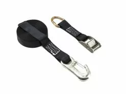 Zurrfix Heckklappen-Sicherungsgurt 2 m Schwarz